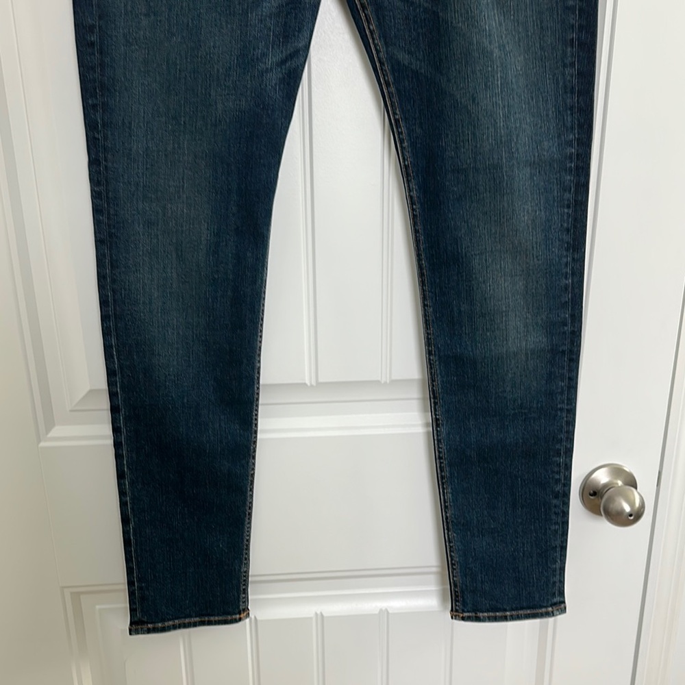 NWT Rag & Bone Dark Blue Skinny Jeans with Stretch - Picture 6 of 11